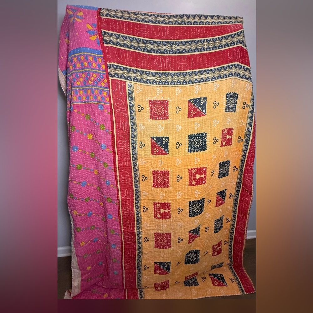 Kantha Quilt